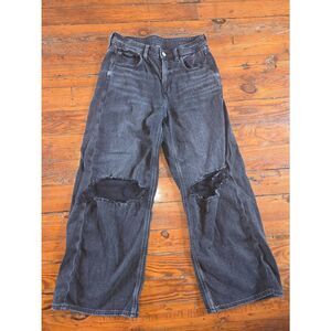American Eagle Baggy Wide Leg Jeans